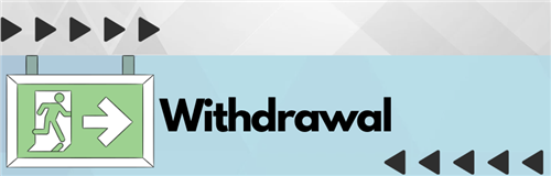 Withdrawal